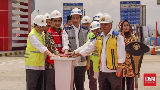 Presiden Jokowi Resmikan Tol Pejagan-Pemalang Seksi 3-4