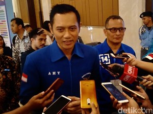 AHY Sebut Demokrat Tak Mudah Dapat Coattail Effect Prabowo-Sandi