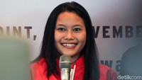 Vina hadir untuk berbagi pengalaman usai mampu meraih medali perunggu dalam ajang Youth Olympic Games di Argentina.