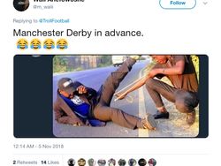 Derby Manchester Panas Duluan di Medsos