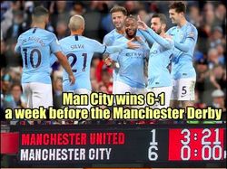Derby Manchester Panas Duluan di Medsos