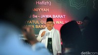 Dalam sambutannya Maruf sangat mengaspresiasi Pemprov Jabar yang telah menggulirkan program tersebut. Ia mengatakan, menghafal dan memahami Alquran adalah mulia.