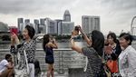 Terpesona Keindahan Merlion Park di Singapura