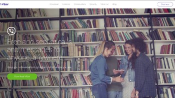 Viber. Aplikasi ini awalnya dibuat oleh sebuah perusahaan Israel yang kemudian menjualnya ke perusahaan raksasa Jepang Rakuten. Saat ini juga sudah basis pengguna sendiri di dunia pengiriman pesan instan dan voice over IP (VoIP). (Foto: viber.com)