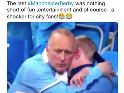 Derby Manchester Panas Duluan di Medsos