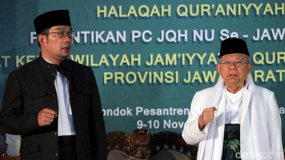 Maruf Amin Launching Satu Desa Satu Hafidz Bersama Ridwan Kamil