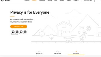 Wickr Me. Salah satu aplikasi yang digadang-gadang amat menjamin privasi di antaranya karena jaminan tidak menyimpan kontak pengguna di servernya, maupun metadata. Percakapan di sini pun punya enkripsi tingkat tinggi. (Foto: wickr.com)