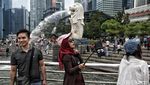 Terpesona Keindahan Merlion Park di Singapura