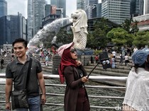 Pengumuman, Patung Merlion Ditutup untuk Pembersihan Desember Nanti