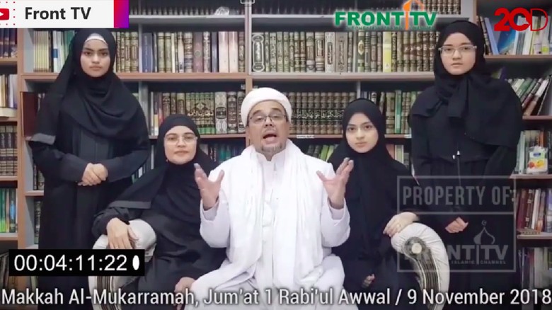 Habib Rizieq Bicara, Istana hingga Maruf Amin Menanggapi Habib Rizieq Bicara, Istana hingga Maruf Amin Menanggapi