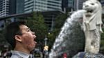 Terpesona Keindahan Merlion Park di Singapura