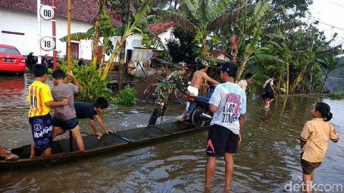 4 Desa  di Purworejo Terkepung Banjir