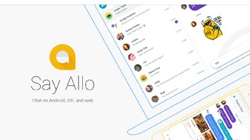 Google Allo. Diluncurkan pada tahun 2016, Allo menggunakan nomor ponsel untuk mengidentifikasi pengguna. Smart reply dengan teknologi machine learning, keberadaan Google Assistant, dan mode incognito jadi beberapa andalan. (Foto: allo.google.com)