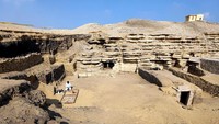 Makam tersebut terletak di area dekat piramida Raja Userkaf, Saqqara, dekat Giza. (Foto: Dok. REUTERS/Mohamed Abd El Ghany)