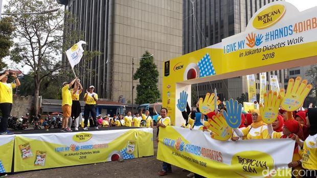 Live Report: Jakarta Diabetes Walk Bareng Chef Bara
