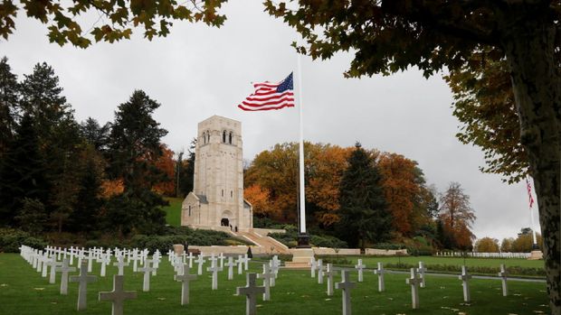 Gara-gara Hujan, Trump Tak Hadiri Penghormatan ke Tentara PD I