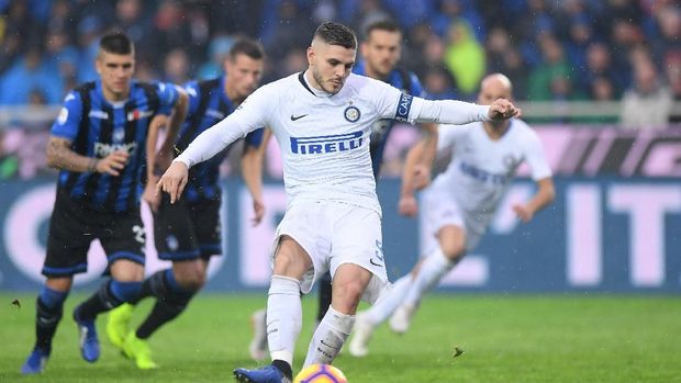 Mauro Icardi sudah mencetak delapan gol ke gawang Juventus.