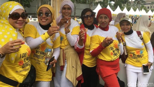 Live Report: Jakarta Diabetes Walk Bareng Chef Bara