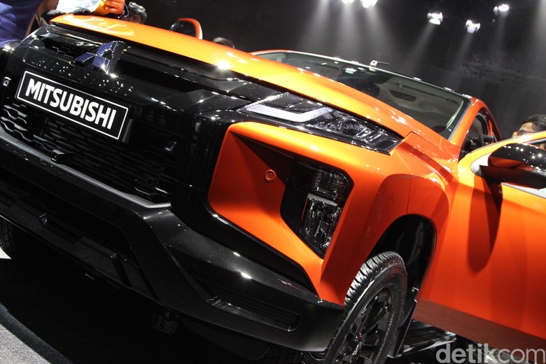 Mitsubishi New Triton Foto: M Luthfi Andika Mitsubishi New Triton Foto: M Luthfi Andika