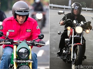 Jokowi dan Duterte Petinggi Negara yang Suka Naik Motor