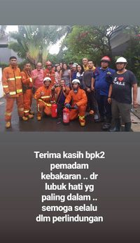 Duh! Sebelah Rumah Wulan Guritno Kebakaran