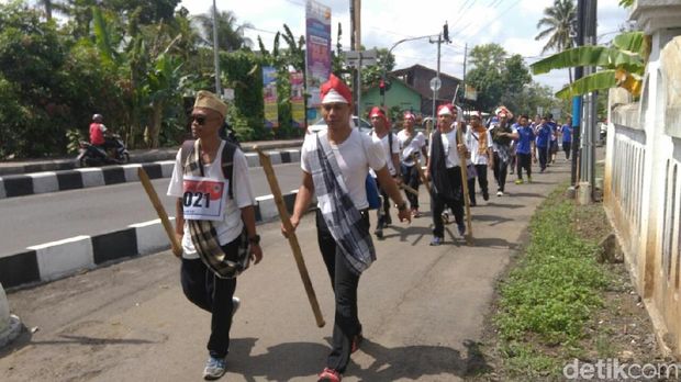 Napak tilas perjuangan Tentara Pelajar di Purworejo.