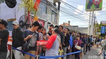 Authorized Mi Store Bali terletak di jalan Teuku Umar No.  99. Foto: detikINET/Josina