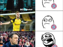 Dipukul Dortmund, Bayern Munich Jadi Korban Meme Kocak