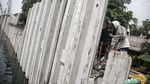 Penampakan Turap Antisipasi Banjir di Kali Sentiong, Kok Gitu ya?