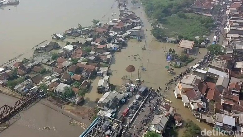 Penampakan Terkini Banjir di Kabupaten Bandung dari 