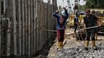 Penampakan Turap Antisipasi Banjir di Kali Sentiong, Kok Gitu ya?