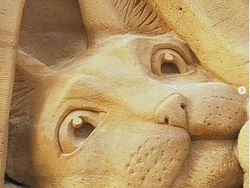 Potret Karya Seni dari Pasir yang Memukau