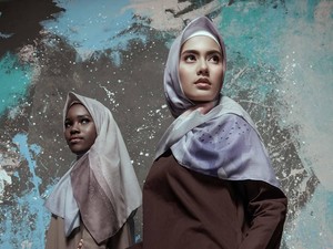 Kata Desainer, Warna Galaksi Akan Jadi Tren Hijab 2019