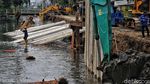 Penampakan Turap Antisipasi Banjir di Kali Sentiong, Kok Gitu ya?