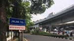 Melihat Lokasi ABG Cengtri Masuk Tol Tomang, Jelaskah Rambunya?