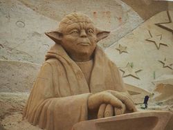 Potret Karya Seni dari Pasir yang Memukau