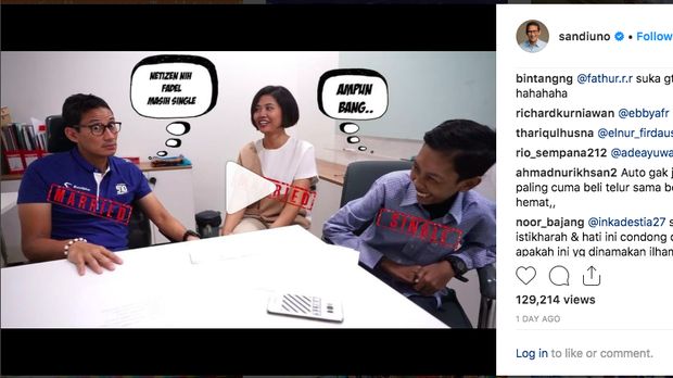 Gaji 4 Juta Mau Nikah? Begini Tips dari Sandiaga Uno 