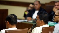 Calon Bupati Kuningan, Yosa Octora Santono memberi keterangan terkait uang yang ia terima dari Amin Santono. Yosa Octora merupakan anak kandung Amin Santono.