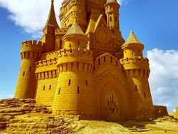 Potret Karya Seni dari Pasir yang Memukau