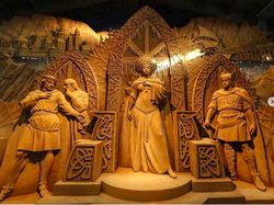 Potret Karya Seni dari Pasir yang Memukau