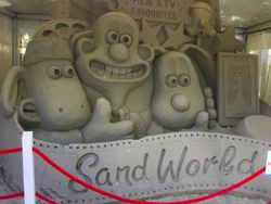 Potret Karya Seni dari Pasir yang Memukau