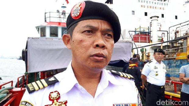 Komandan KN Belut Laut 4806, Kapten Heni Mulyono.