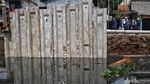 Penampakan Turap Antisipasi Banjir di Kali Sentiong, Kok Gitu ya?