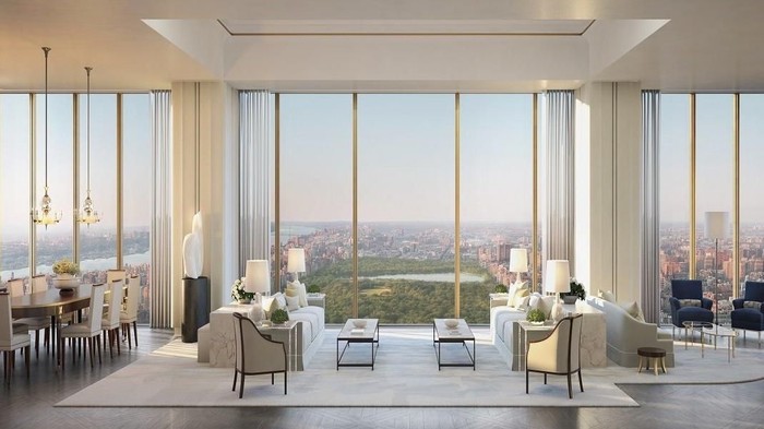 Pernah lihat isi apartemen termahal di New York, Amerika Serikat (AS)? Kalau belum langsung saja lihat di sini.
