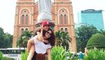 Foto: Gaya Liburannya Miss Singapura 2018