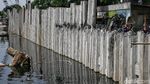 Penampakan Turap Antisipasi Banjir di Kali Sentiong, Kok Gitu ya?