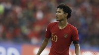 Amiruddin Bagus Kahfi Al-Fikri menjadi menjadi toskorer Piala AFF U-16 2018 d Sidoarjo. Timnas Indonesia mengakhiri ajang itu sebagai juara. (dikhy sasra/detikSport)