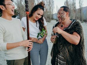 Kisah Nadine & Dimas Anggara Berbaur dengan Suku Maori