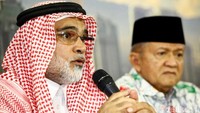Dubes Saudi Arabia untuk Indonesia Osama bin Mohammed Abdullah Al Shuabi mengunjungi PP Muhammadiyah, Jakarta, Selasa (13/11/2018).