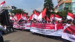 Aksi Mahasiswa Tuntut Prabowo Minta Maaf